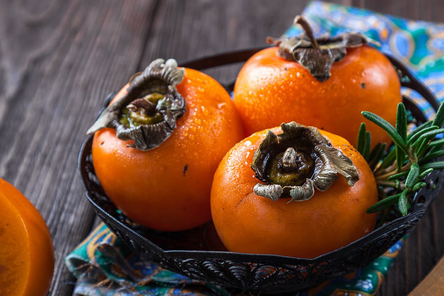 persimmons